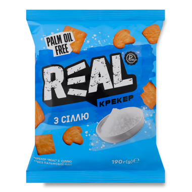 Крекер "Real" 190г /Pichkar/