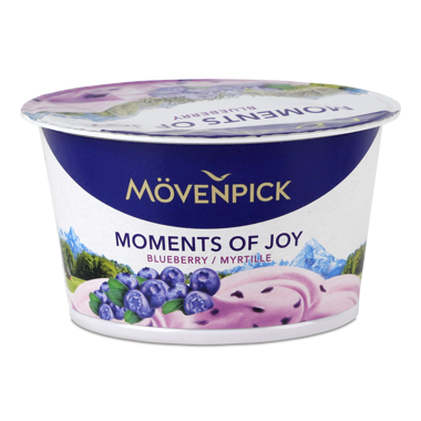 Йогурт "Movenpick" Premium Moments чорниця 5% ст 100г