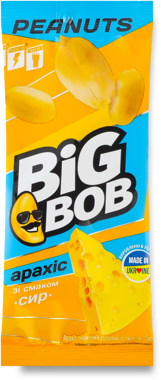 Арахіс "Big Bob" смак сиру 60г