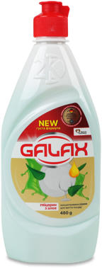Засіб д/мит пос "Galax" Гліцерин/алоє вера 480мл