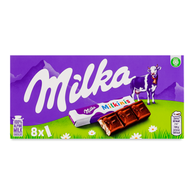 Шоколад "Мілка Мілкініс" молочний з мол нач 87.5г 