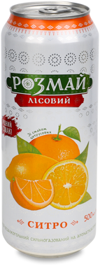 Напій "Розмай лісовий" Ситро ж/б 0.5л
