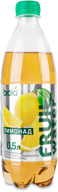 Напій "Біола" Fruit Water Лимонад пет 0.5л