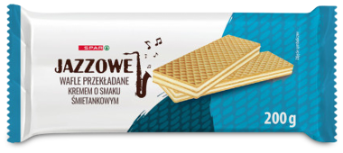 Вафлі "Spar" Jazz вершкові 200г 