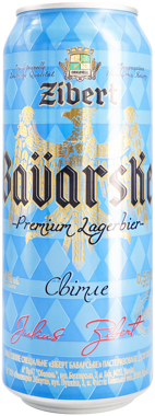 Пиво "Зіберт" Баварське ж/б 0.5л
