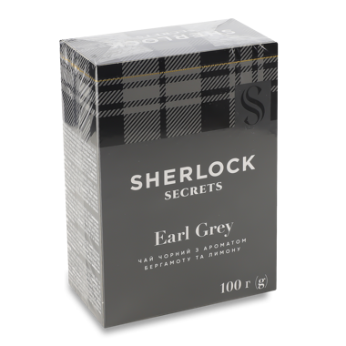 Чай "Sherlock Secrets" Ерл Грей 100г