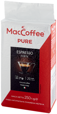 Кава "Мас Coffee" Pure Espresso Forte мелена 250гр /МК/