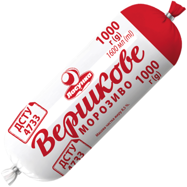 Морозиво "Вершкове" 8.5% 1кг м/у /Ласунка/