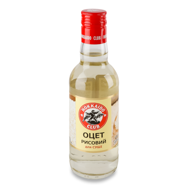 Оцет рисовий 250мл /Hokkaido Club/