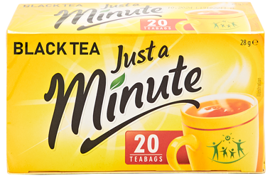 Чай "Just a Minute" чорний 20*1.4г