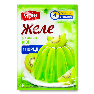 Желе "Ківі" 78г м/у /Мрія/