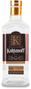 Горілка "Kalganoff" Люкс особлива 40% 0.5л 