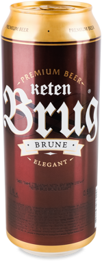 Пиво "Keten Brug Brune" темне 6% 0.5л