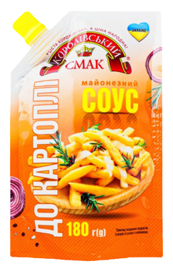 Соус майонезний "До картоплі" 30% 180г д/пак /К.Смак/