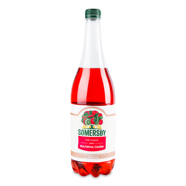Сидр "Somersby" 4.7% малина-лайм 0.95л пет /Славутич/