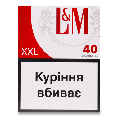 Сигарети "ЛМ" Ред лейбл XXL 40