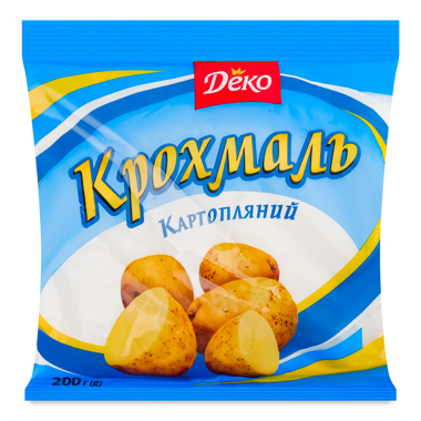 Крохмаль картопляний "Деко" 200г /Любисток/
