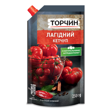 Кетчуп "Лагідний" д/п 250г /ТП/