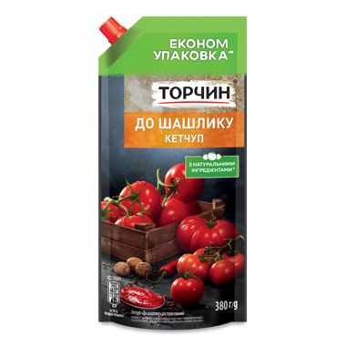 Кетчуп "До шашлику" д/п 380г /ТП/