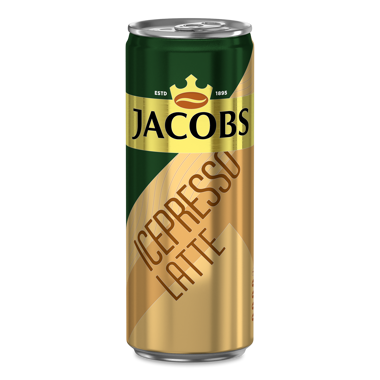 Напій молочний з кавою "Icepresso Latte" 250мл ж/б /Jacobs/