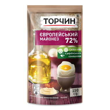 Майонез "Європейський" д/п 150г б/д /ТП/