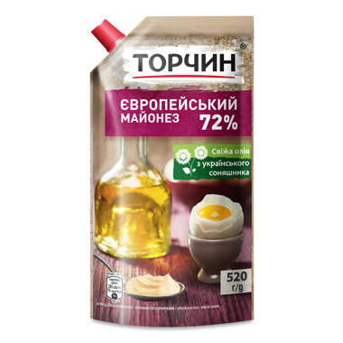 Майонез "Європейський" д/п 520г /ТП/
