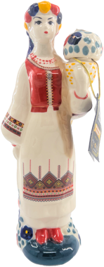 Горілка "Стара Умань" Українка 40% 0.5л сувенір