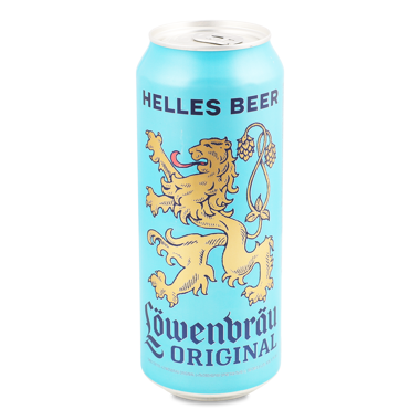 Пиво "Lowenbrau Original" світле 0.5л ж/б