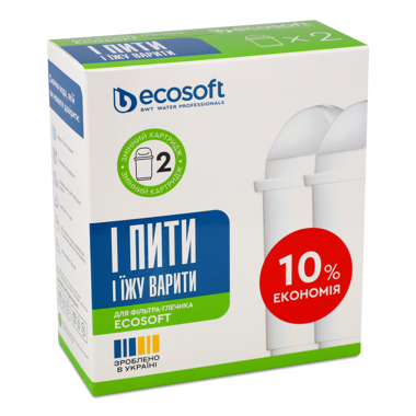 Картридж змінний "Ecosoft" покращений 2шт 00692