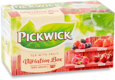 Чай "Pickwick" чорний зі шмат. фруктів та ягід 20*1.5г