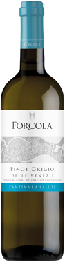 Вино "Cantina La Salute" Pinot Grigio Delle Venezie біле 0.75л /Forcola/ 