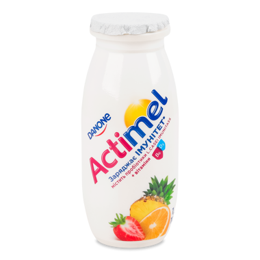 Продукт кисломол "Актимель" мультифрукт 1.4% 100г пет