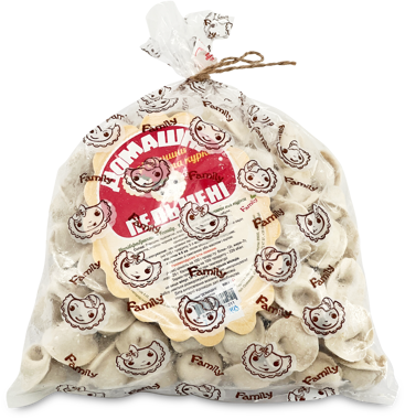 Пельмені FAMILY Домашні зі свинини та курки 900г