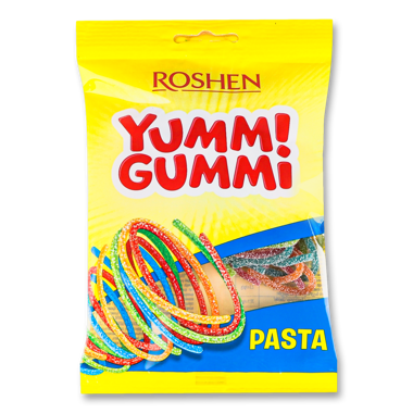 Цукерки желейні "Yummi Gummi" Pasta 70г /Рошен/