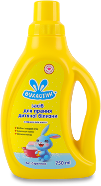 Гель для прання "Вухастик" дитячий 750мл /ABL/