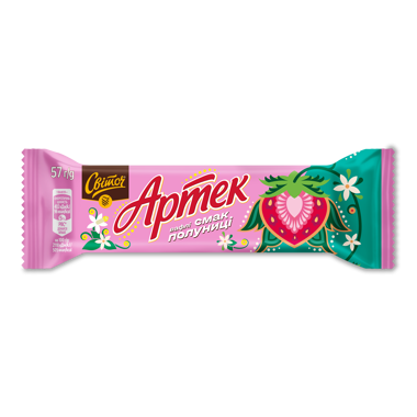 Вафлі "Артек" полуниця 57г /Світоч/