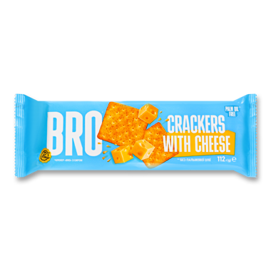 Крекер "BRO" з сиром 112г /Pichkar/