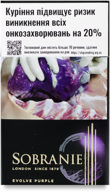 Сигарети "Sobranie" Evolve PURPLE