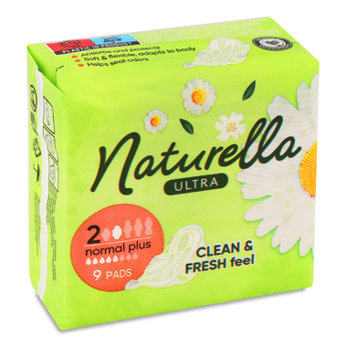 Прокладки NATURELLA Ultra Normal Plus Single 9шт