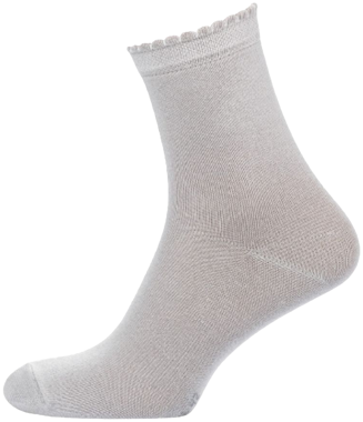 Шкарпетки жін. RT1312-053 /рюші/ р.39-42 чорний /Siela/