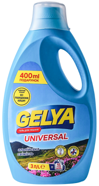 Гель Gelya Universal Альпійська свіжість 3л /Gelya/