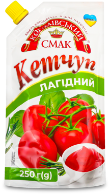 Кетчуп "Королівський смак" лагідний д/п 250г