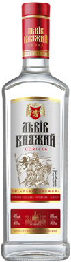 Горілка "Львів Княжий" Крафтова 40% 0.5л