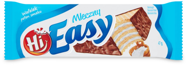 Вафлі "Hi Easy" молочні 47г