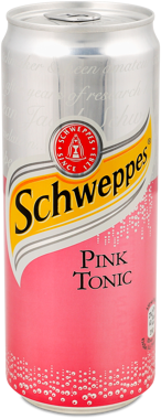Напій "Schweppes" Pink Tonic 0.33л ж/б /КК/