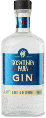 Джин "Козацька Рада" 37.5% 0,5л