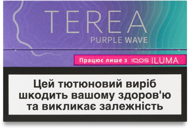 Виріб тютюновий Terea Purple Wave