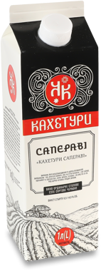 Вино "Кахетури Сапераві" черв сухе 1л /Кахетури/