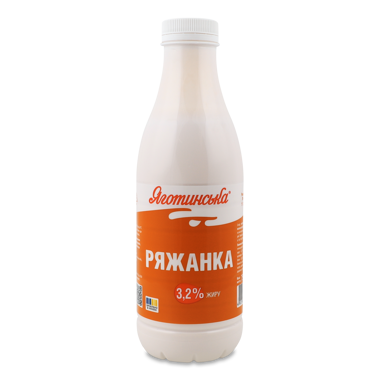 Ряжанка "Яготинське" 3,2% 750г пляшка