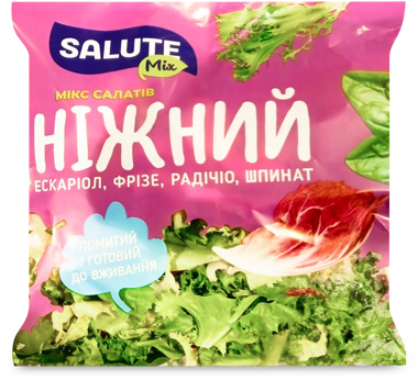 Салат мікс Ніжний 120г /Salute mix/